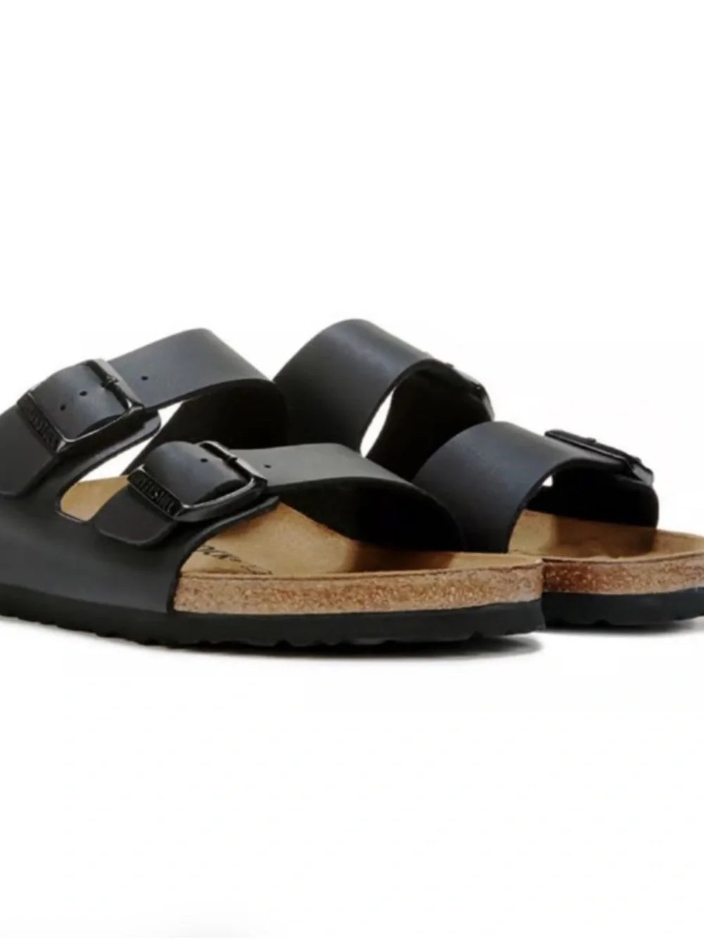 BIRKENSTOCK Arizona Footbed Slide Sandal Black Size 42 Conform Walking Travel